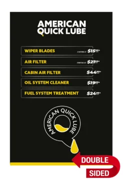 Alternative view of A-Frame Signboard (Double-Sided)