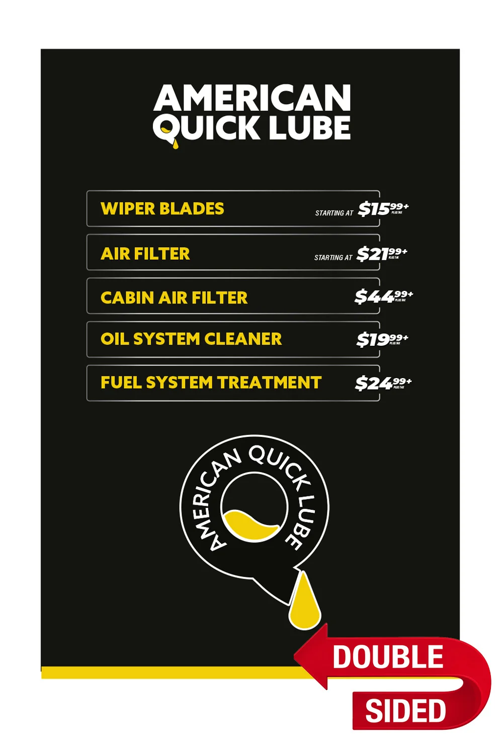 A-Frame Signboard (Double-Sided) - Image 2